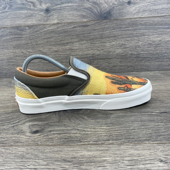 Vans Classic Slip On Cali Tapestry Forest Skate Shoes Men\'s Size 4.5 Us Multi main image 5